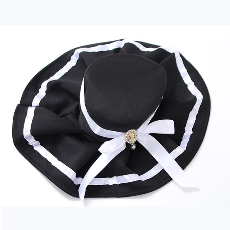 Gothic Lace Up Bow Lolita Dress