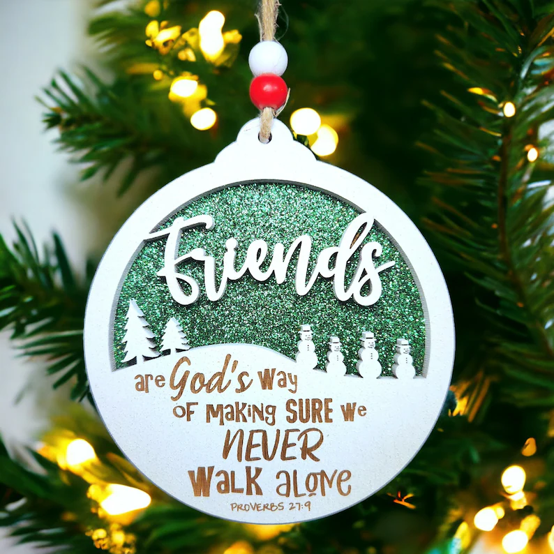 Friendship Christmas Ornament