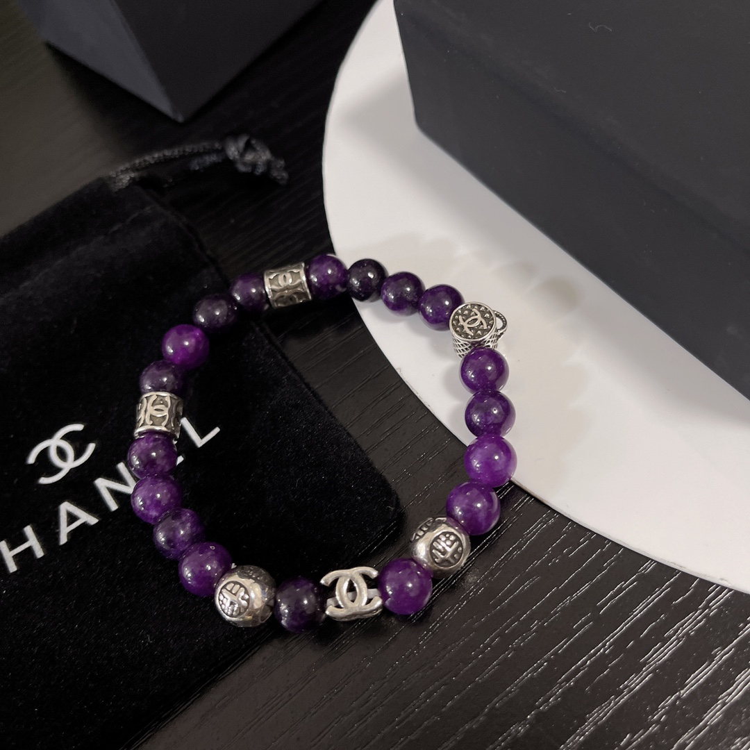 Chanel natural stone bracelet