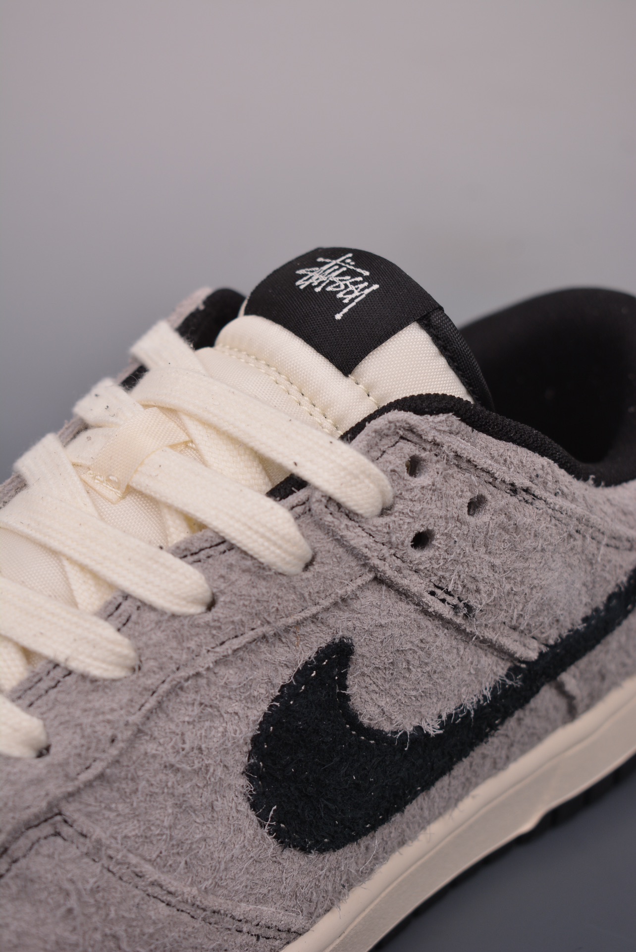 Supremex Stussy x Nike By You SB Dunk Low Retro SP Gray Black MM1089-027
