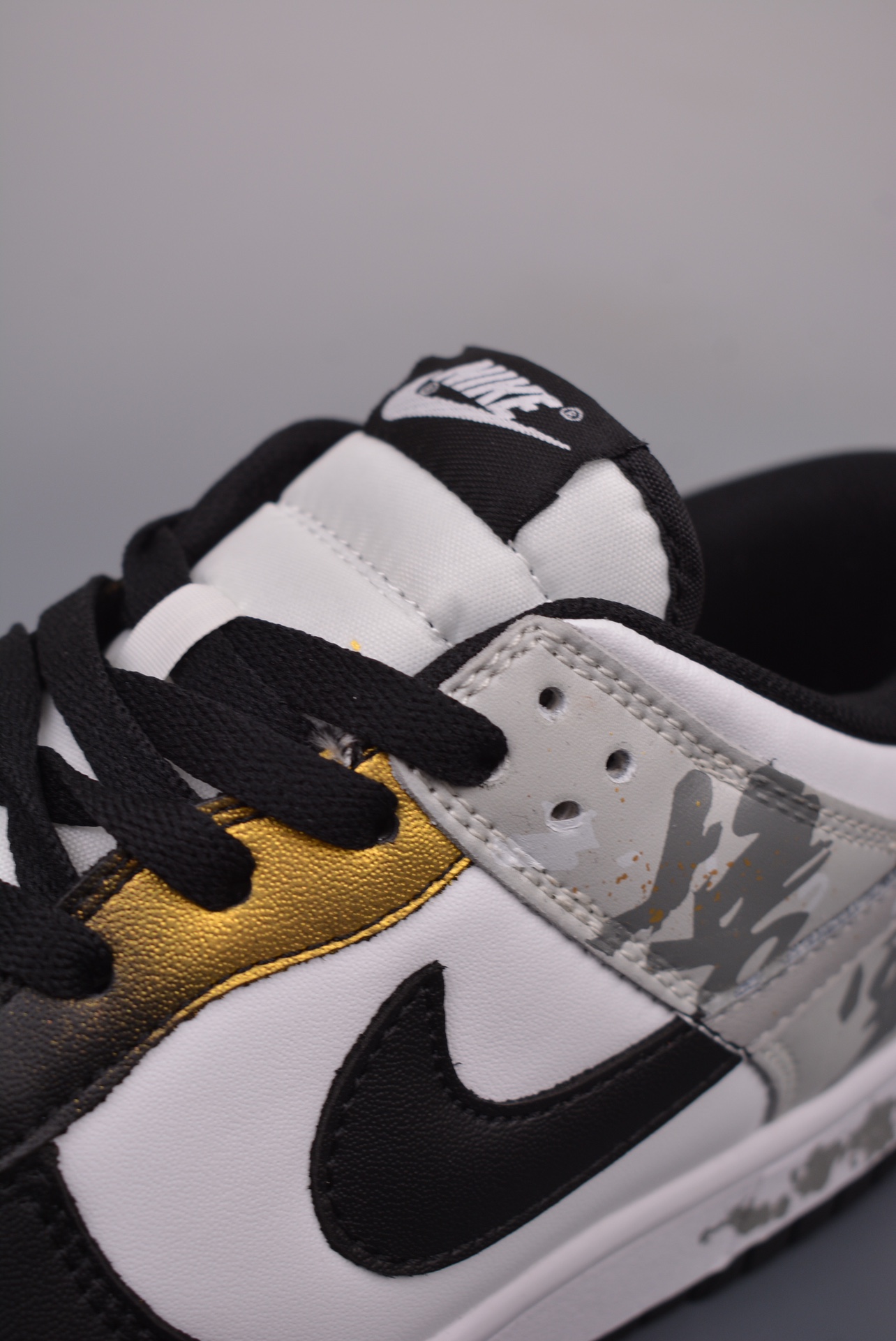 Nike SB Dunk Low Black Myth Wu kong black and white gray DD1391-068