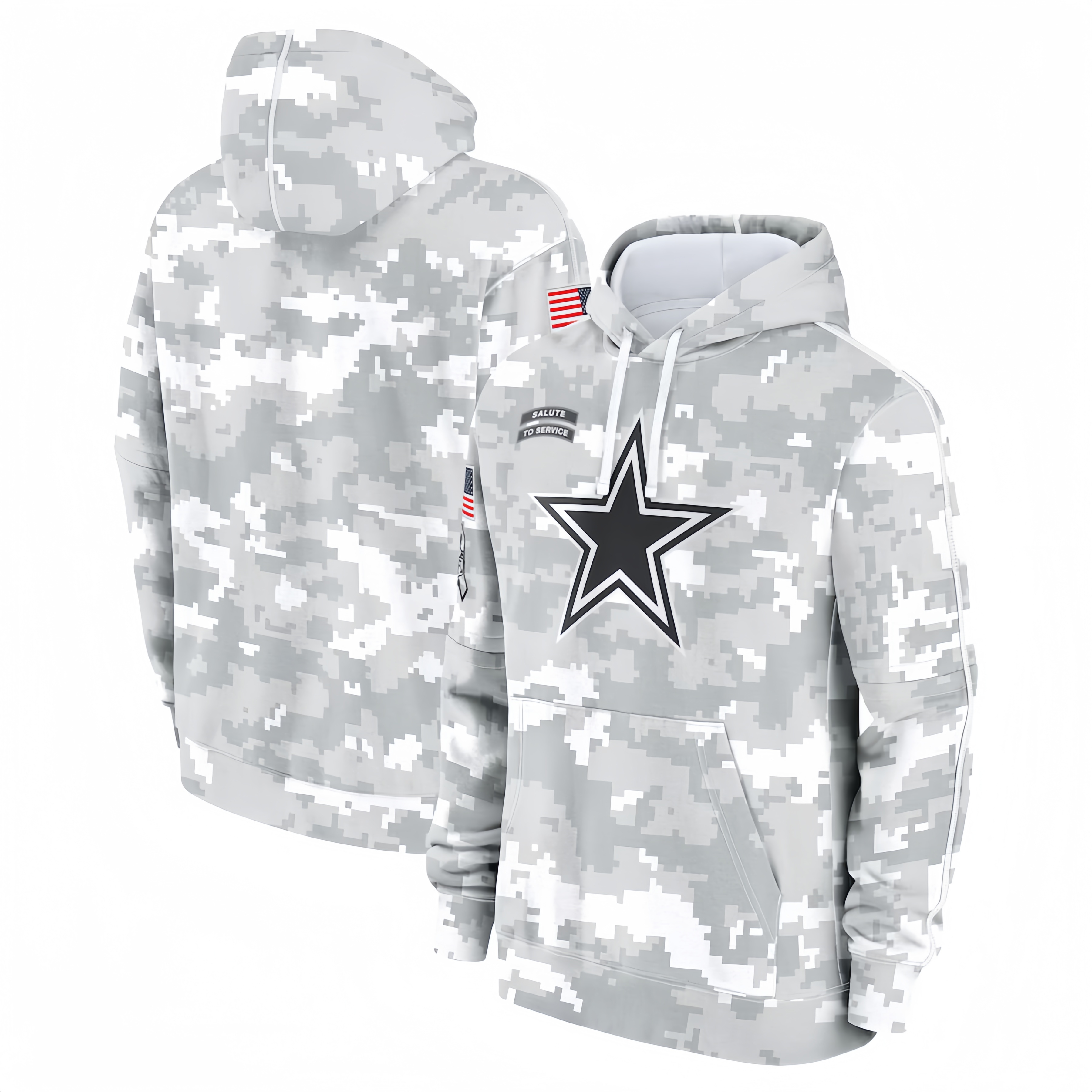 DALLAS COWBOYS HEAVYWEIGHT HOODIE VETERAN01
