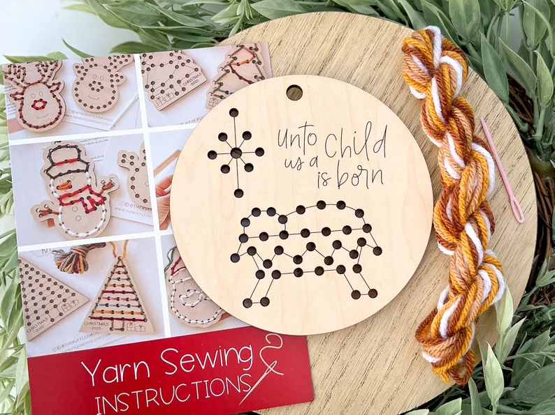 Christmas handicraft decorations
