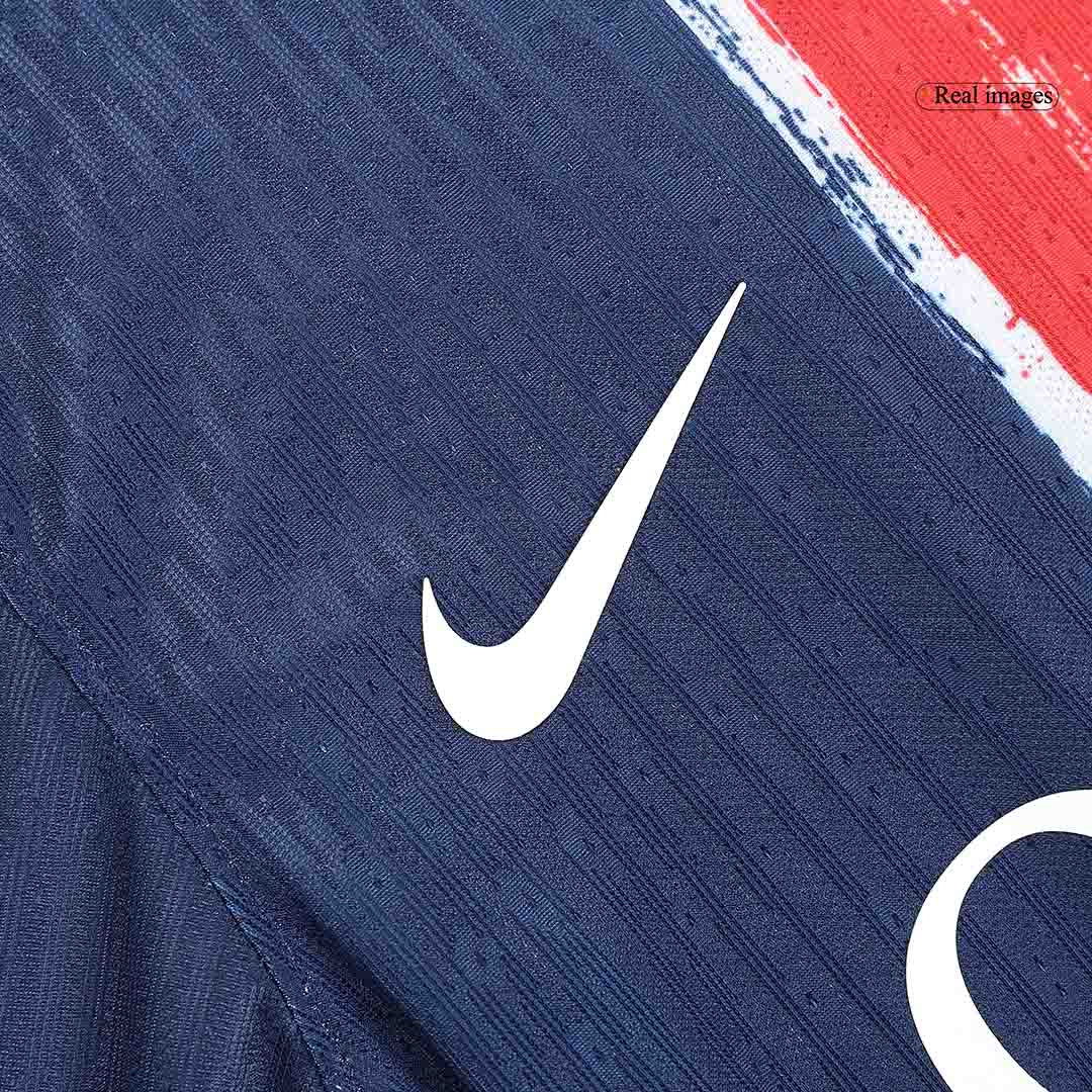 Authentic KVARATSKHELIA #7 PSG Home Football Shirt 2024/25