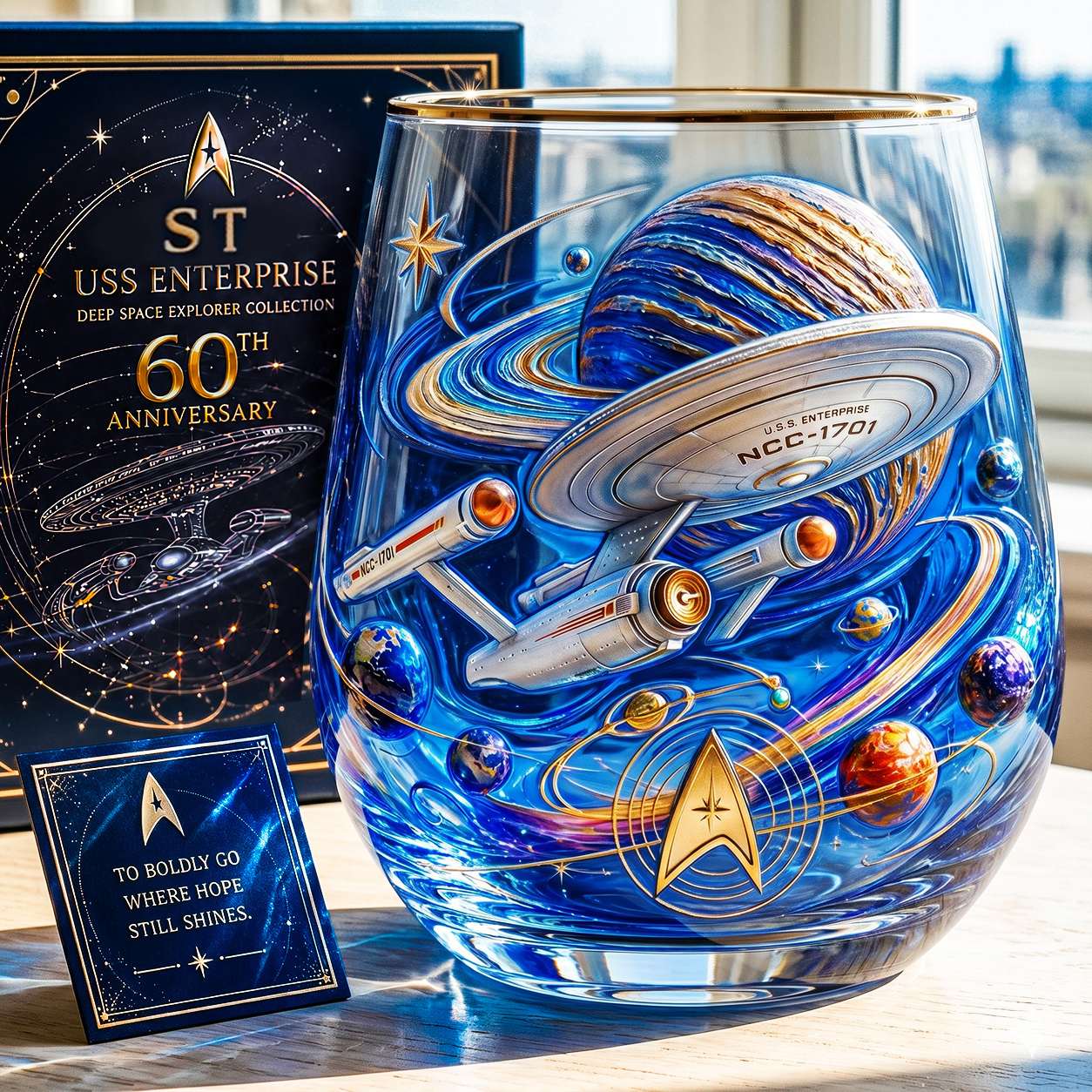 ST 60th Anniversary Glass