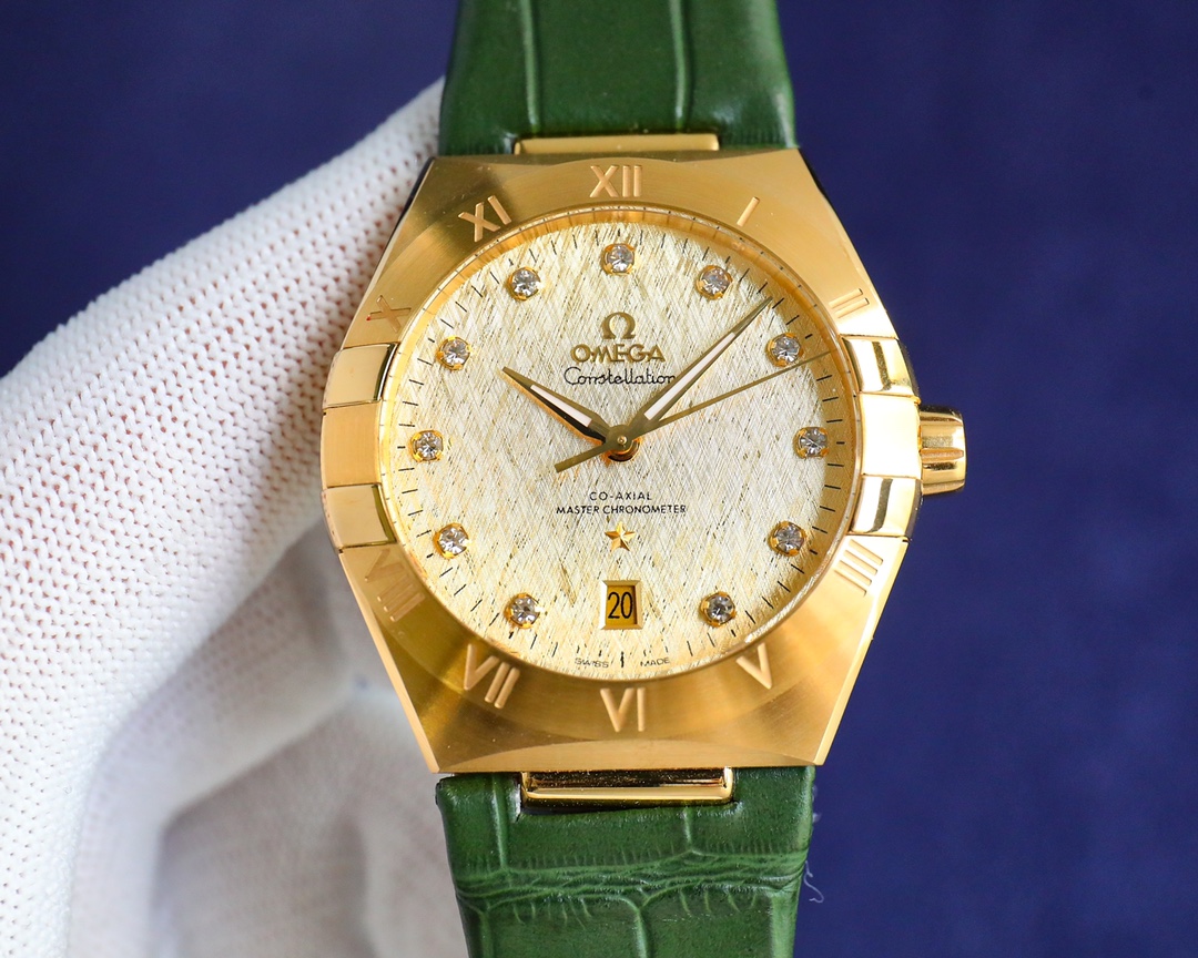 Omega fifth generation constellation series men's watch