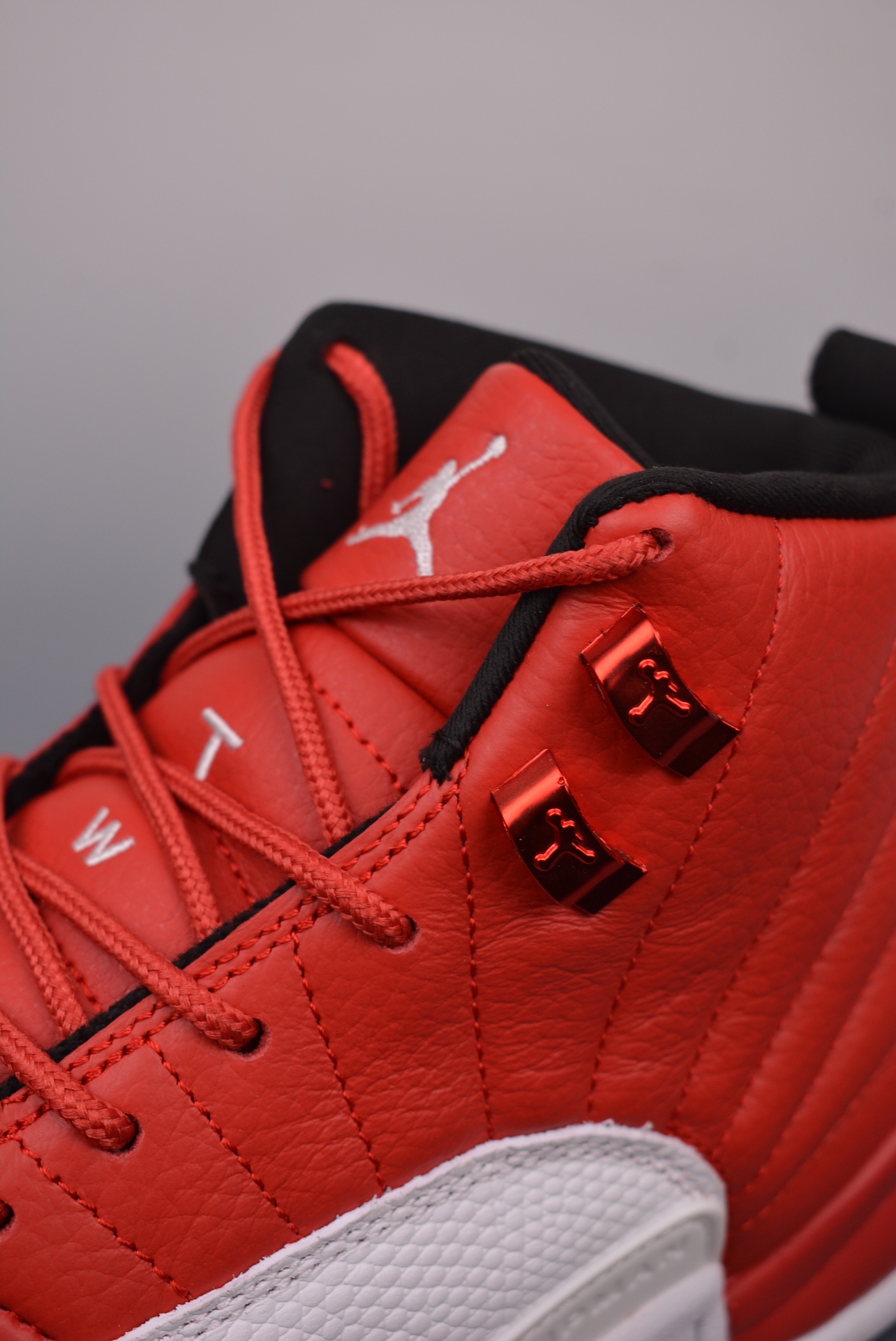 Air Jordan 12 Retro AJ12 White Red 130690-600