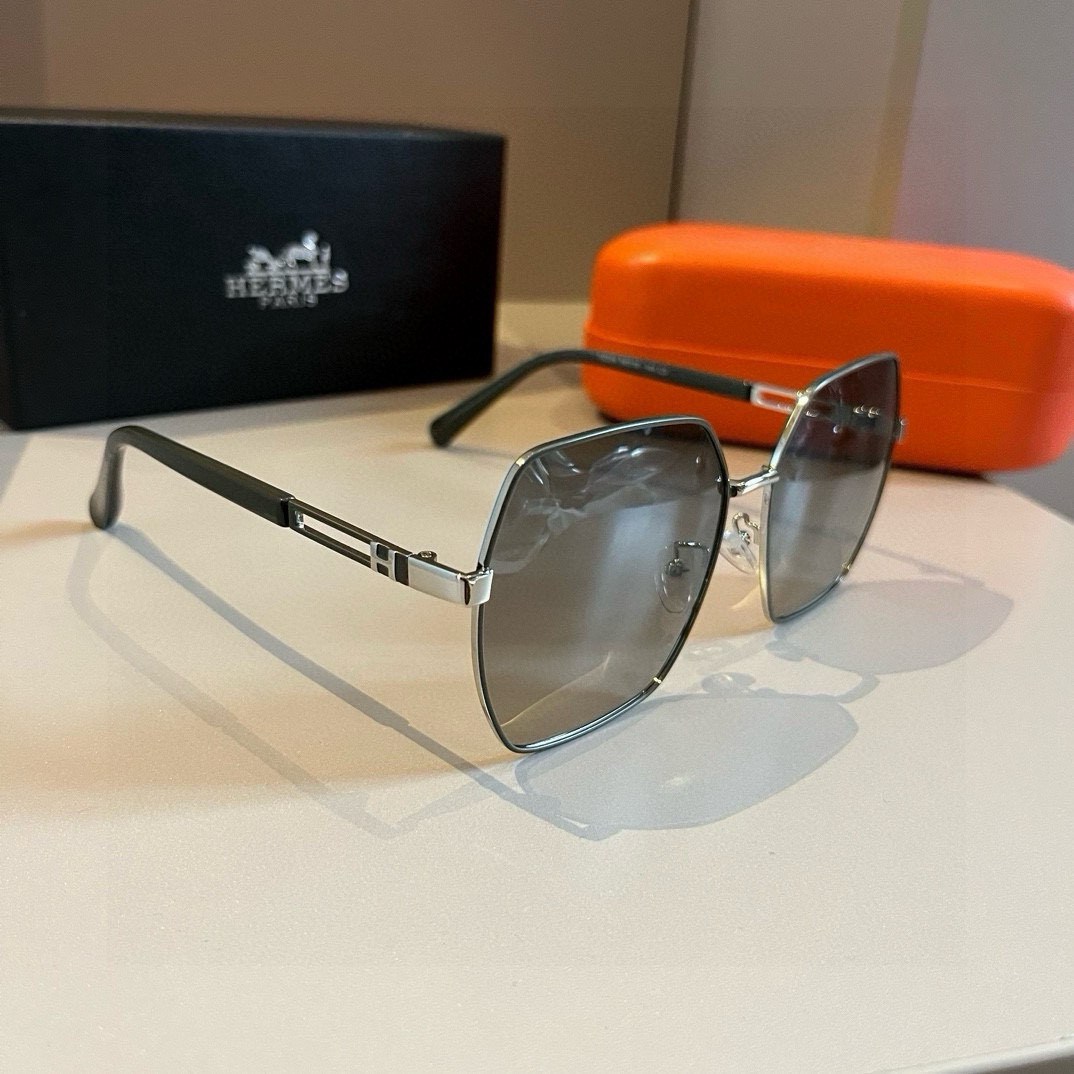 Hermes Square Frame Sunglasses