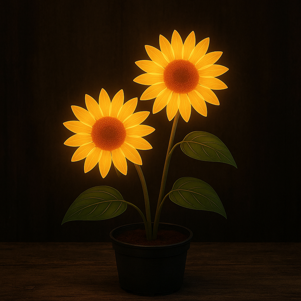 Sunflower Solar Garden Lights