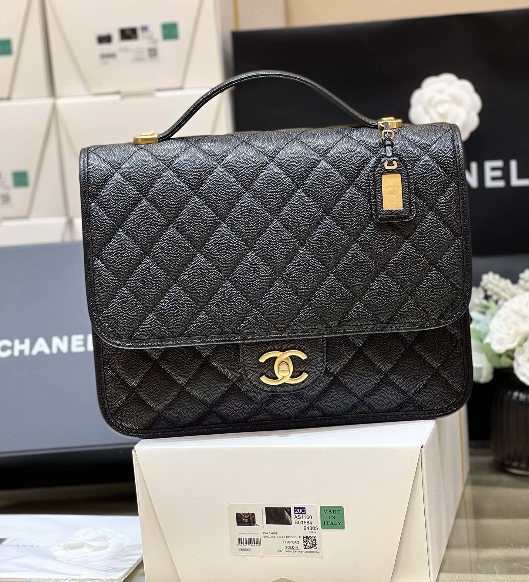 Chanel 22k Autumn and Winter Haute Couture Collection Chain Bag 3662