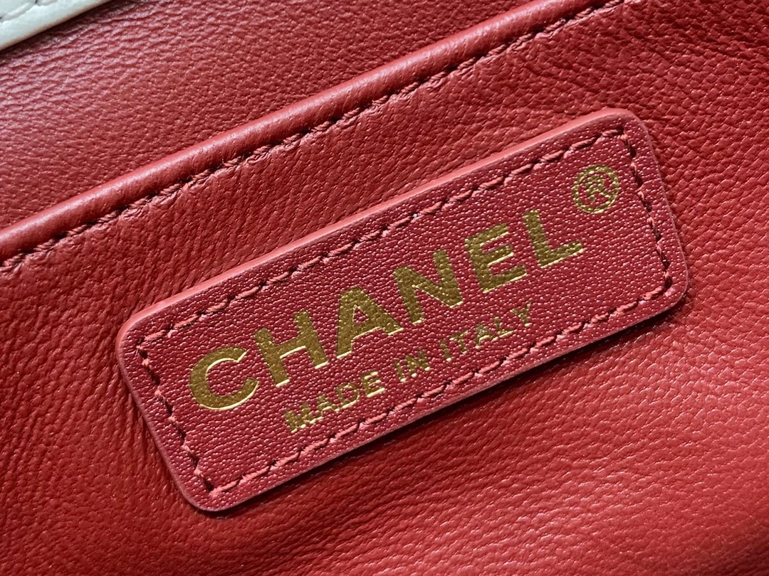 Chanel 2021 Early Fall Haute Couture Collection Double Gold Bead Chain Bag AP2649