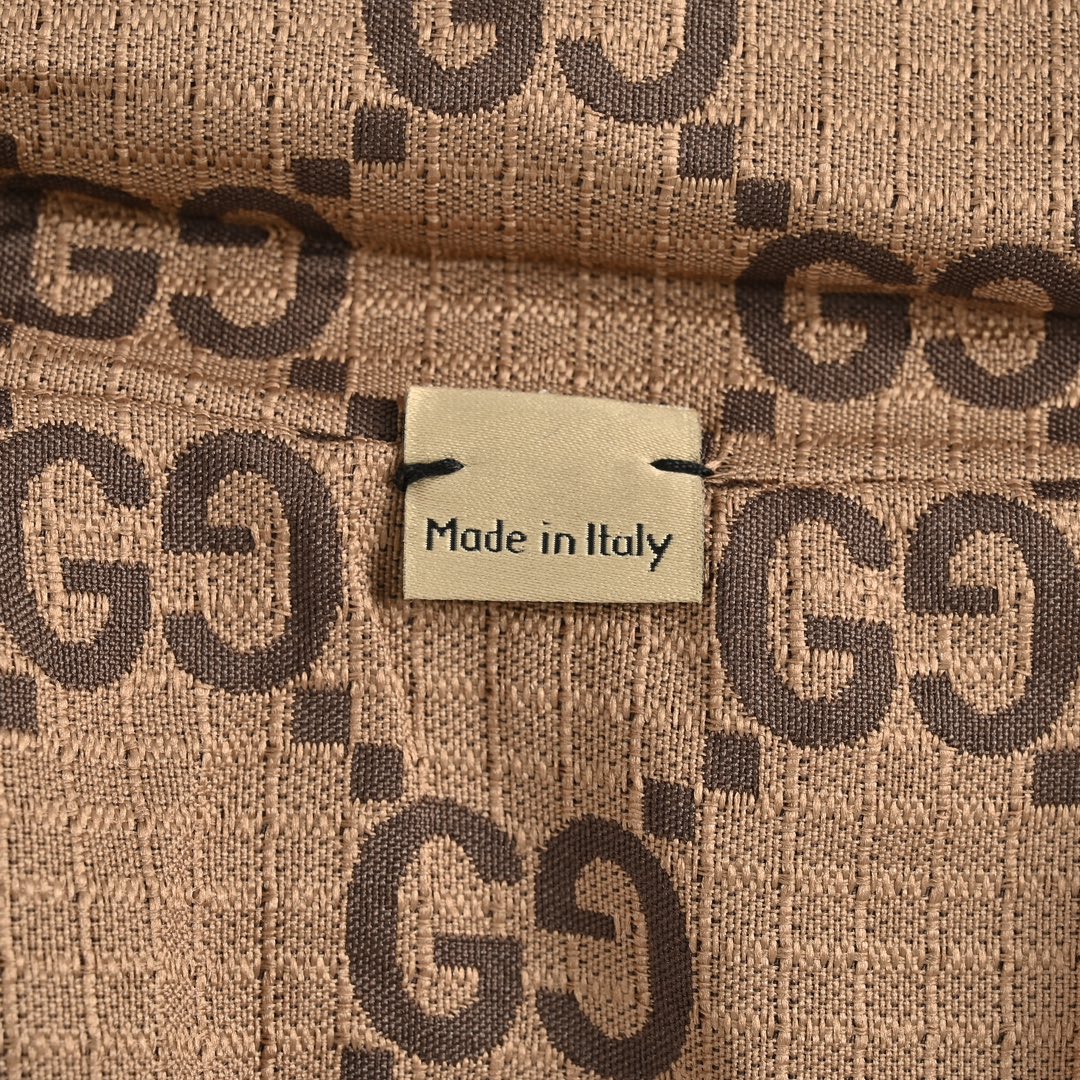Gucci all-over jacquard double G canvas double-faced jacket