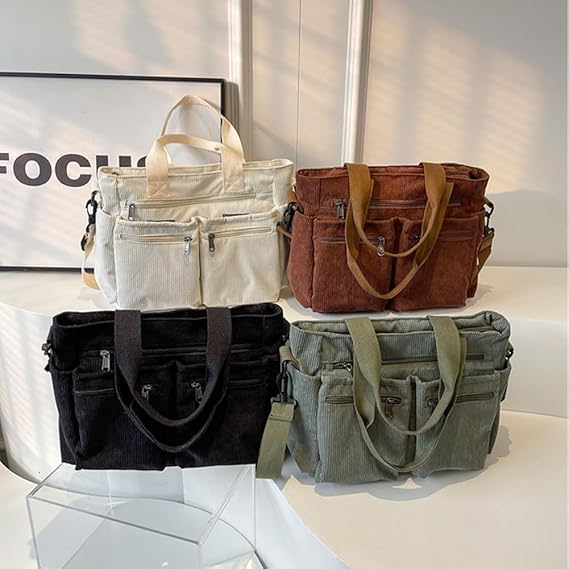 👜👜Versatile corduroy large capacity handbag🔥 (Flash Sale - 50% Off)