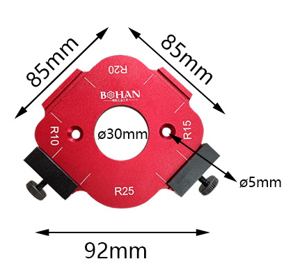 4 In 1 Arc Angle Positioning Template