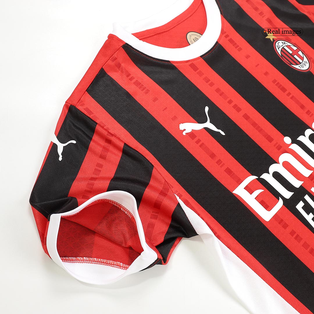 Authentic PULISIC #11 AC Milan home football shirt 2024/25 - UCL
