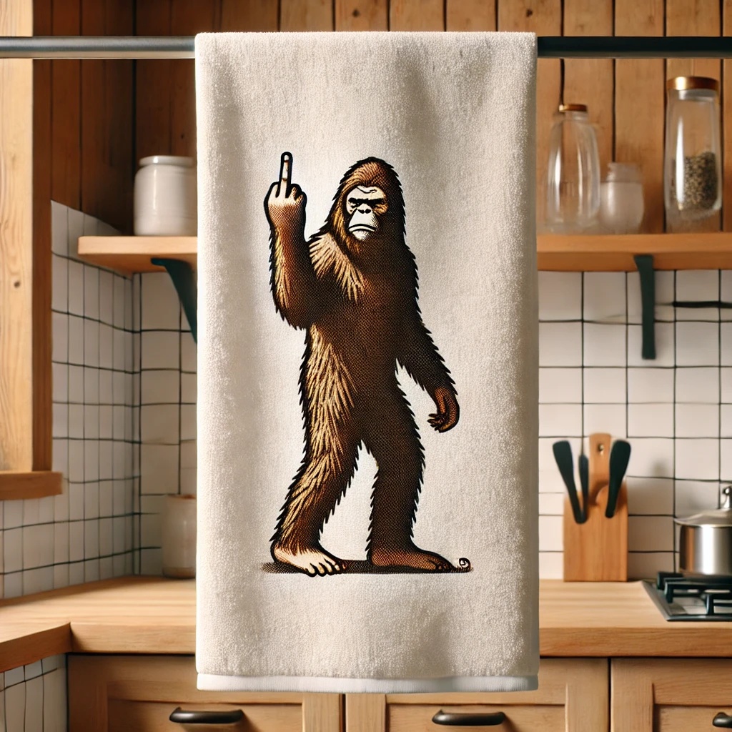 Bigfoot Towel