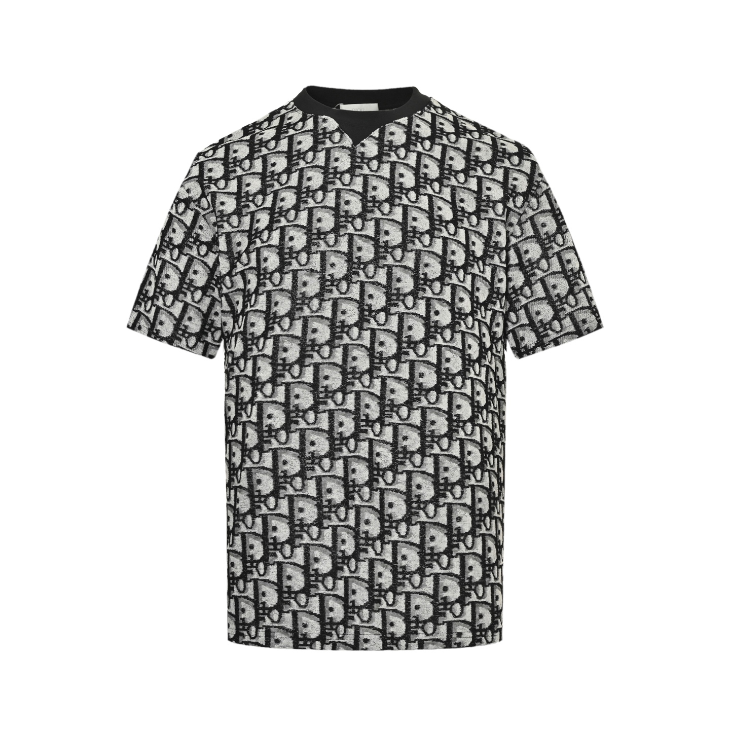 Dior 25ss full-print CD monogram jacquard towel short sleeve