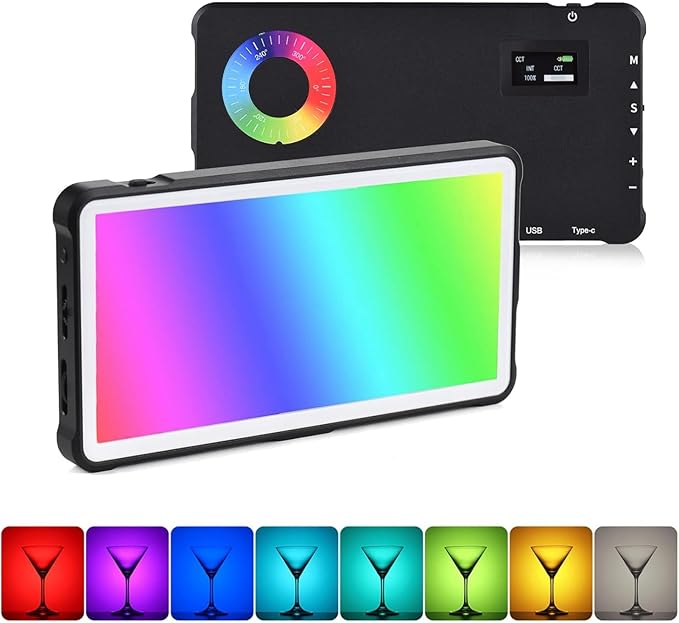 📷📷Full-color RGB shooting fill light