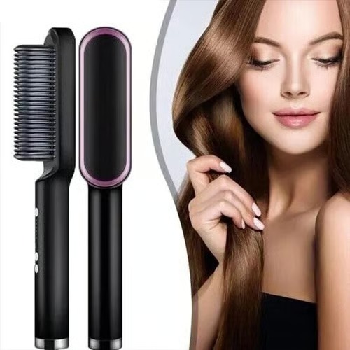 (🔥HOT Sale 49% OFF) Hair Curler And Straightener Brush-Buy 2 Free Shipping