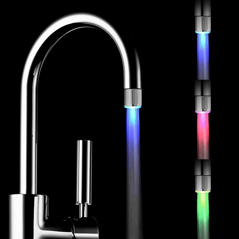 🌲Early Christmas Sale🎁3 Color LED Water Faucet Light