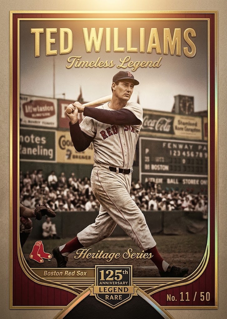 2026 Boston Red Sox 125th Anniversary Trading Cards Hobby Box