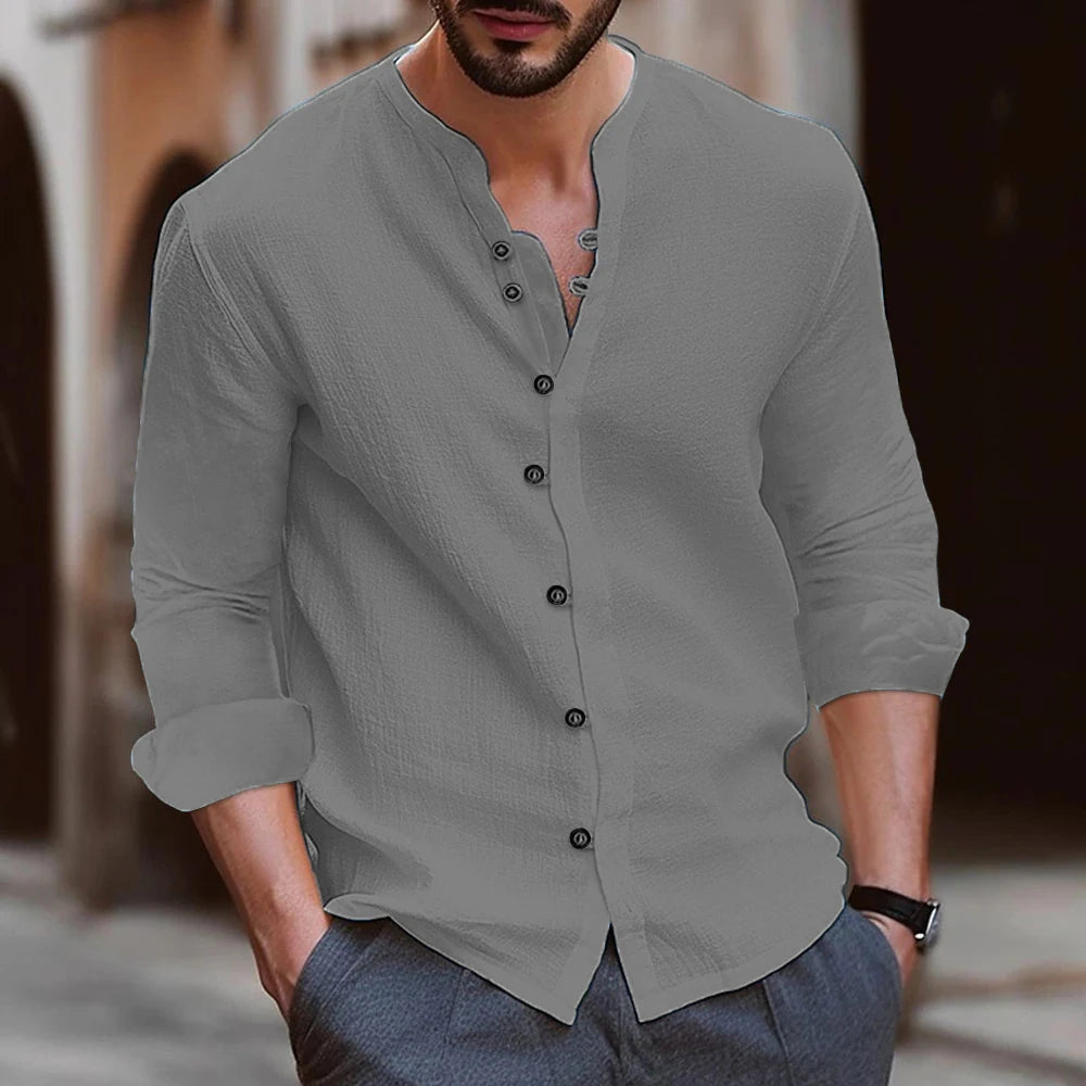 Retro cotton shirt
