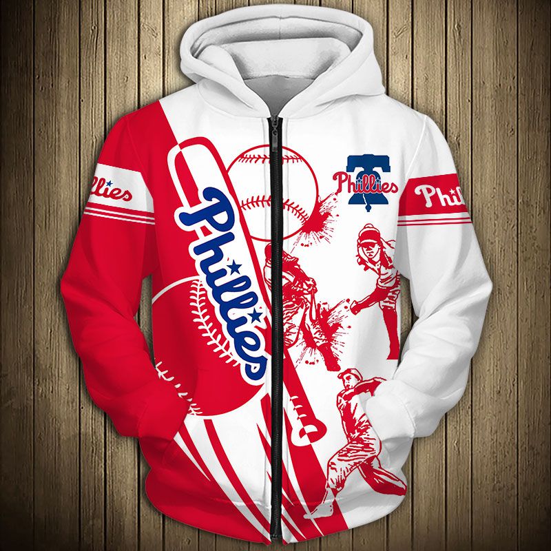 PHILADELPHIA PHILLIES 3D HOODIES PP014
