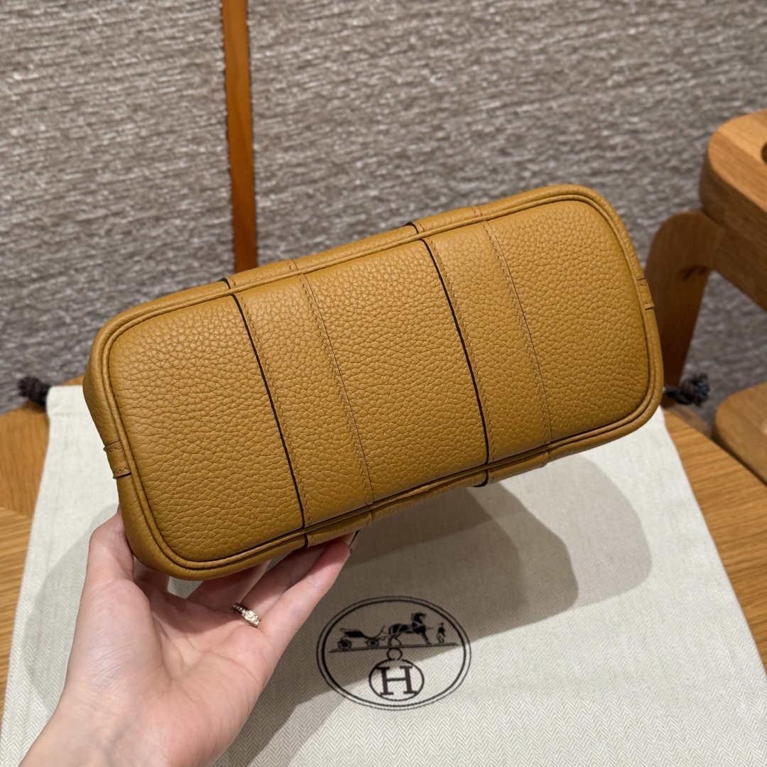 Hermès Garden party mini ÉcruBeigeNaturel Sable (Handmade to order)