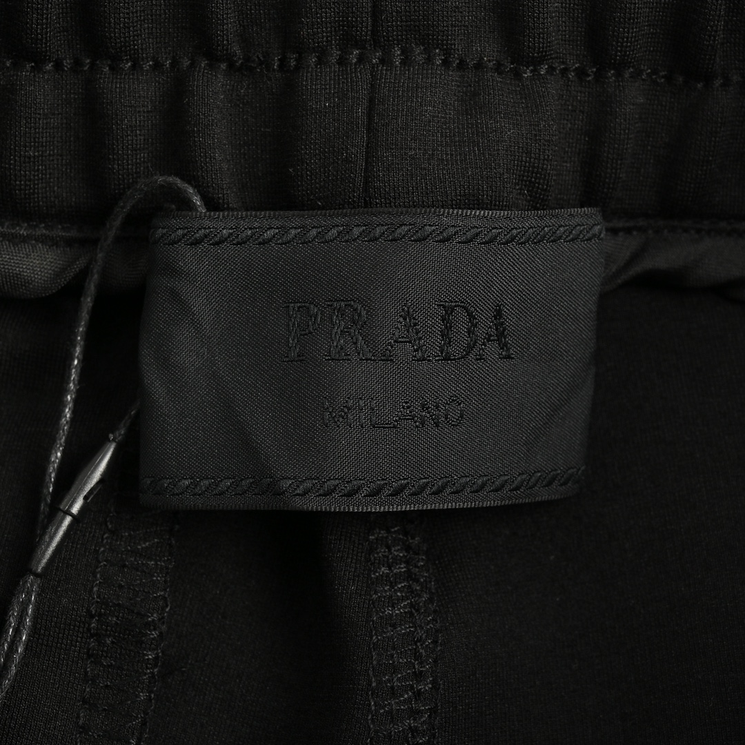 Prada Side Pocket Lock Cargo Shorts