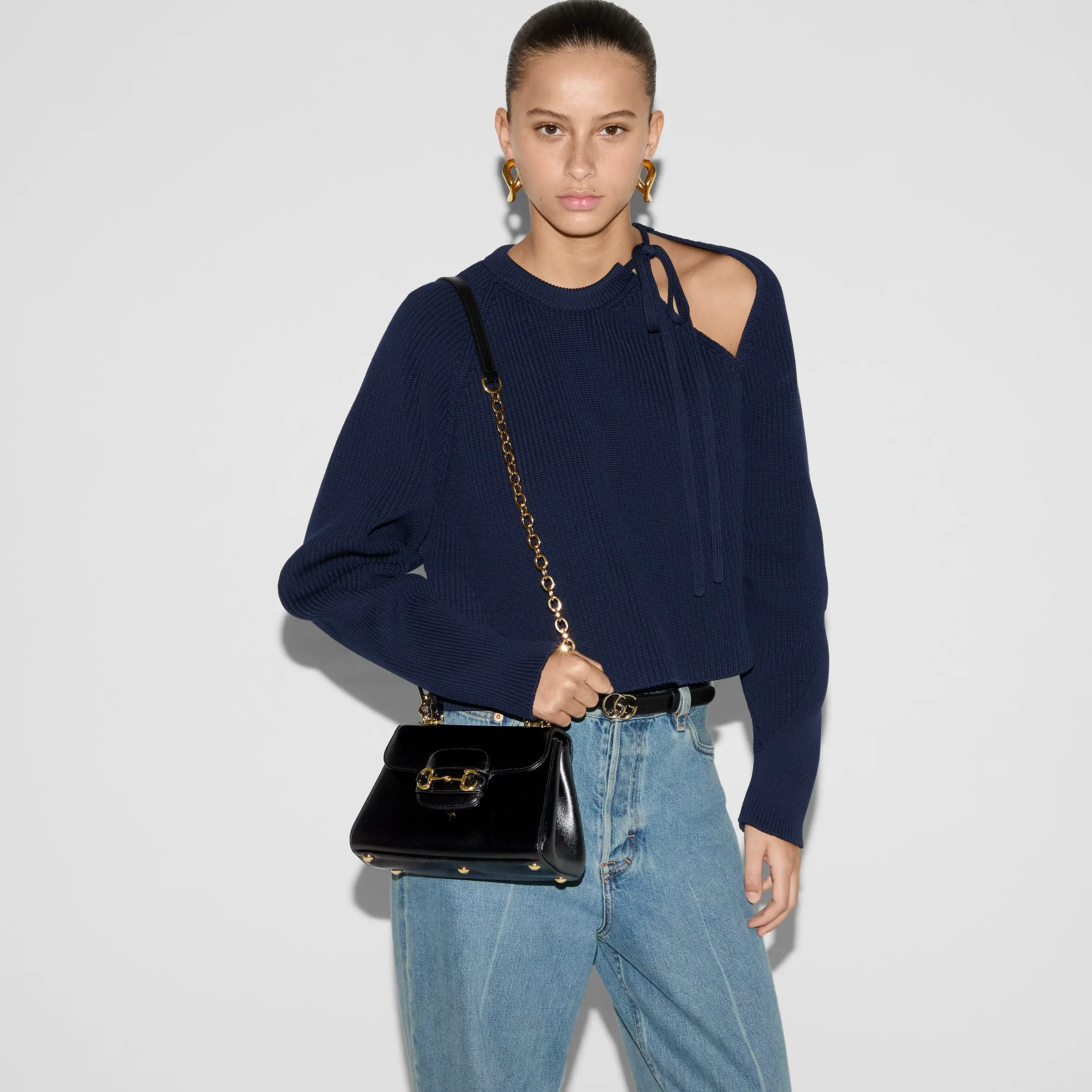 Gucci Horsebit 1955 small tote703848 AAA7G 1000