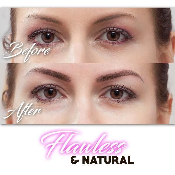 (⚡Last Day Flash Sale-50% OFF)Adjustable Perfect Eyebrow Stamp--Buy 3 Free Shipping Now