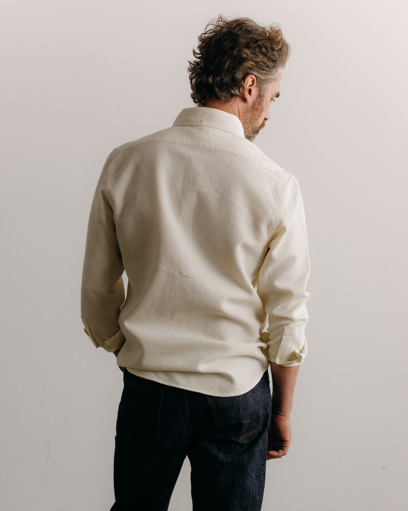 The Jack in Vintage White Waffle
