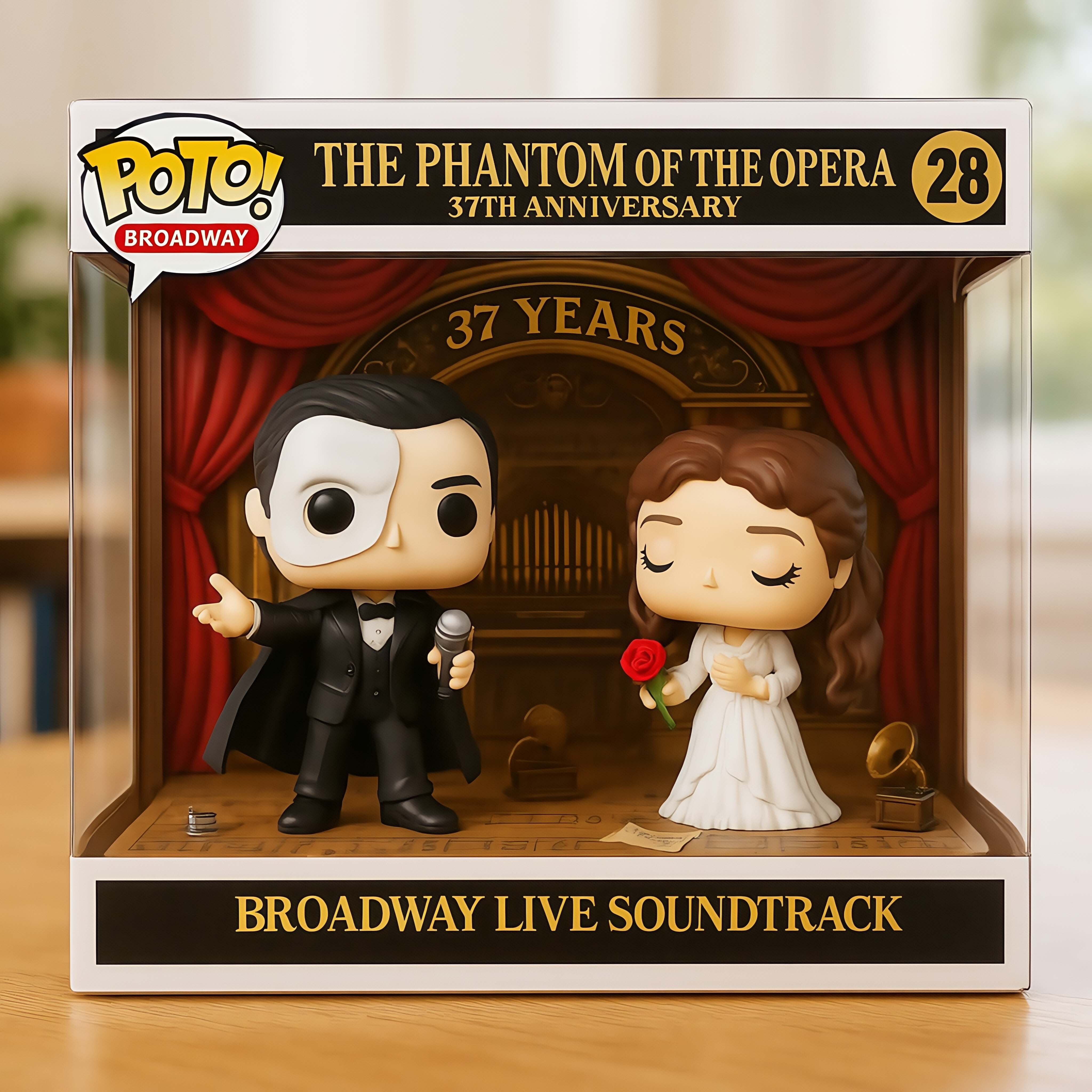 BROADWAY THE PHANTOM OF THE OPERA 37th ANNIVERSARY COLLECTOR SET