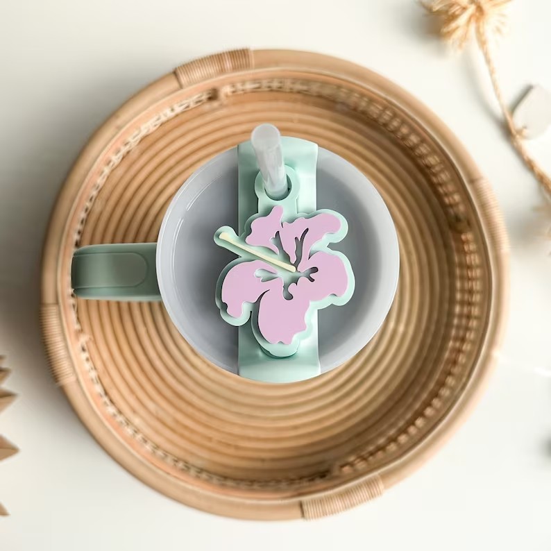 Stanley Hibiscus Decorative Clips