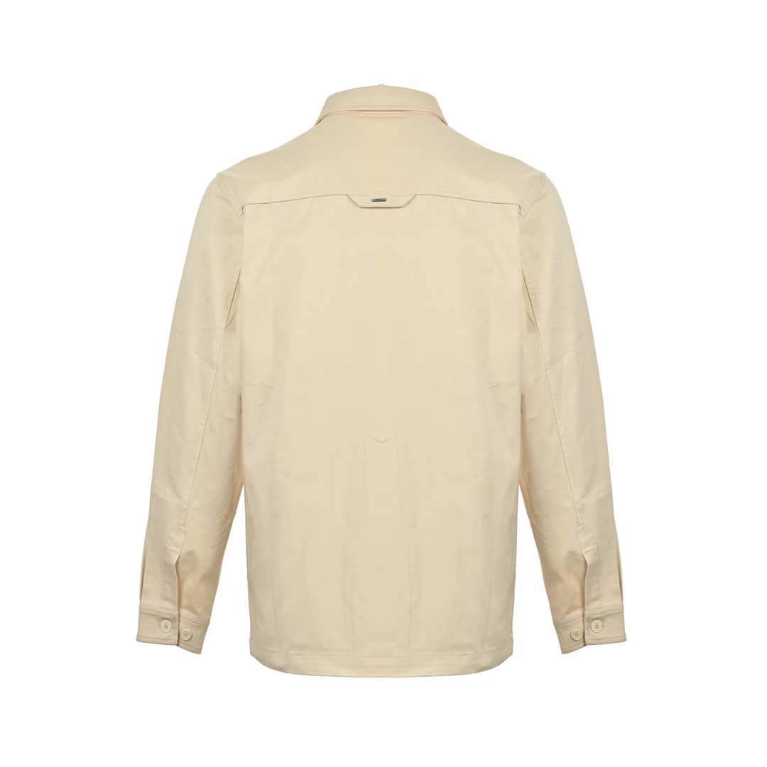 Louis Vuitton 24Fw monogram flocked patchwork shirt jacket