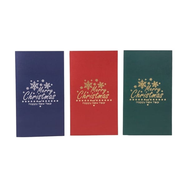 (🔥Early Christmas Sale- SAVE 48% OFF) 🎄Special 3D Christmas Handmade Cards--Buy 3 Get 2 Free