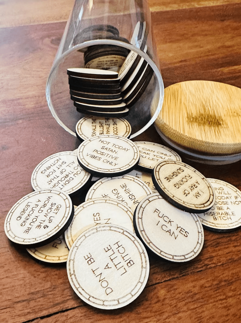 Badass Affirmation Tokens