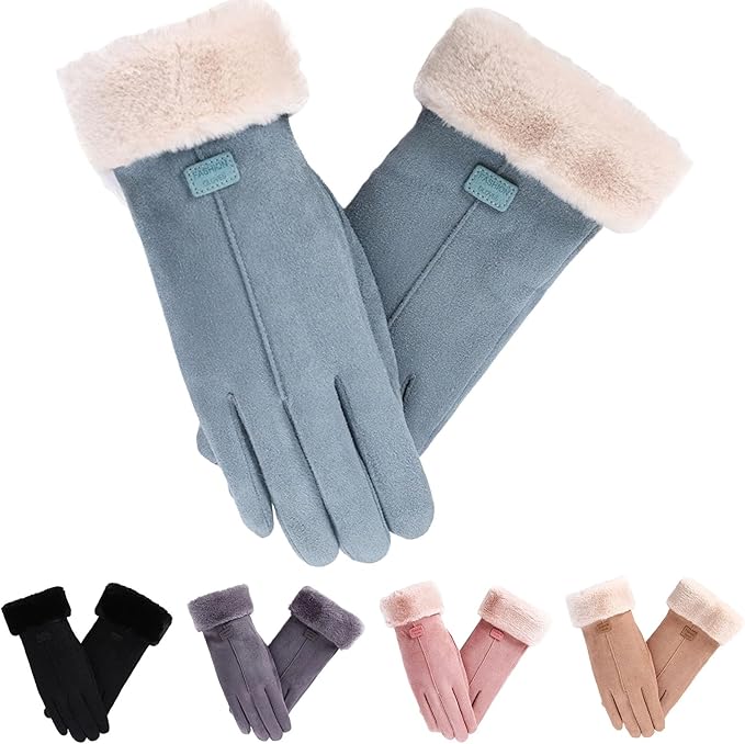 🧤🧤Velvet warm gloves (does not affect the use of mobile phones)
