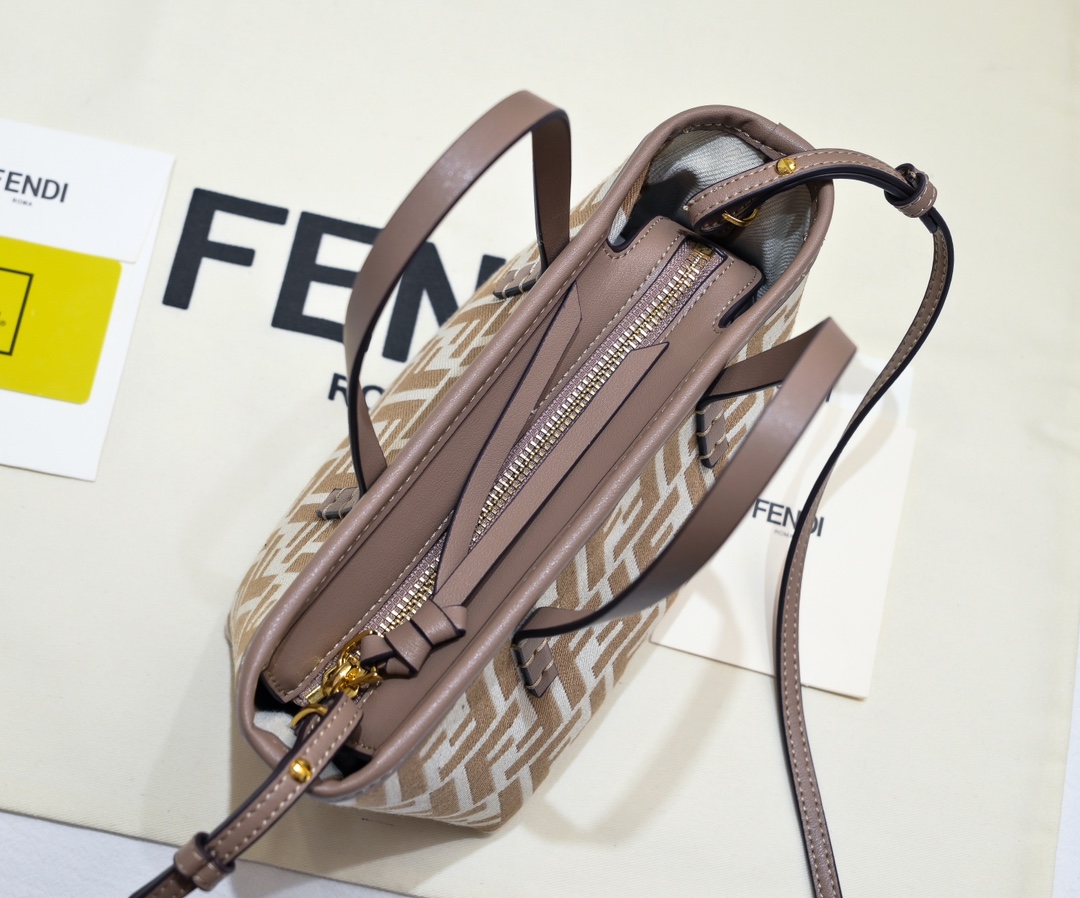 FENDI Monogram Roll Mini Vegetable Basket 7723