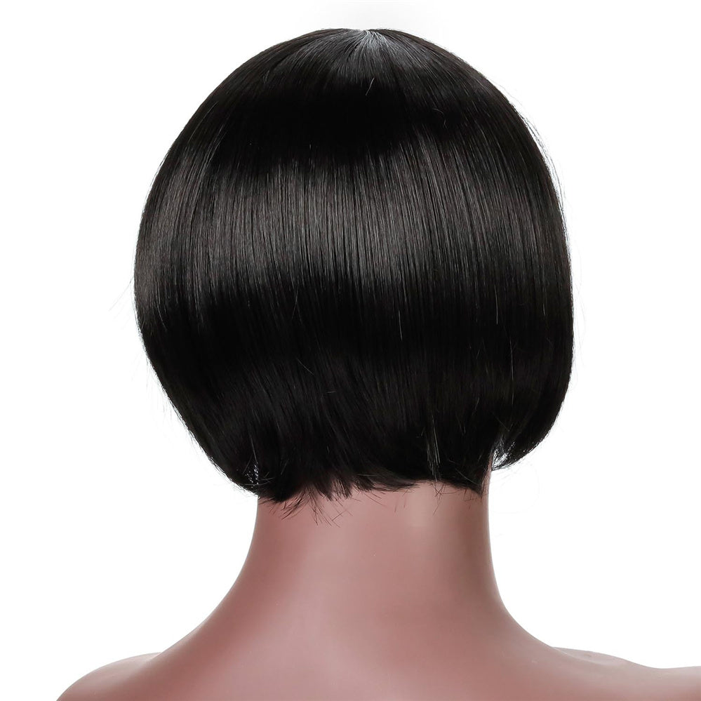 Luna Wigs Short Style Pixie Cut Straight Hair