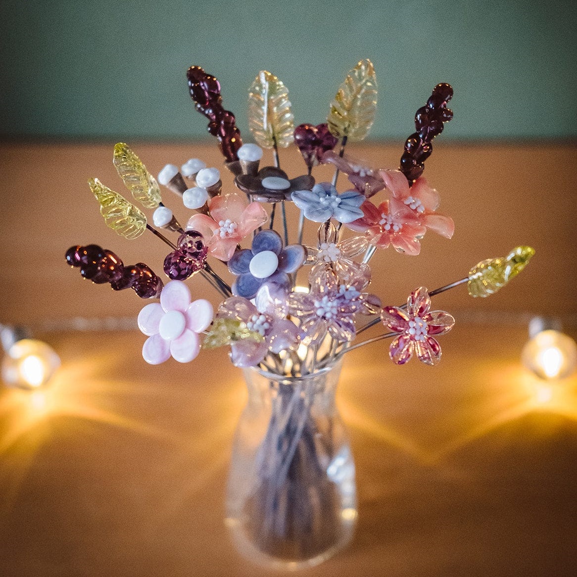 ✨NEW✨Beauty That Never Fades-Handcrafted Glass Flower Bouquets