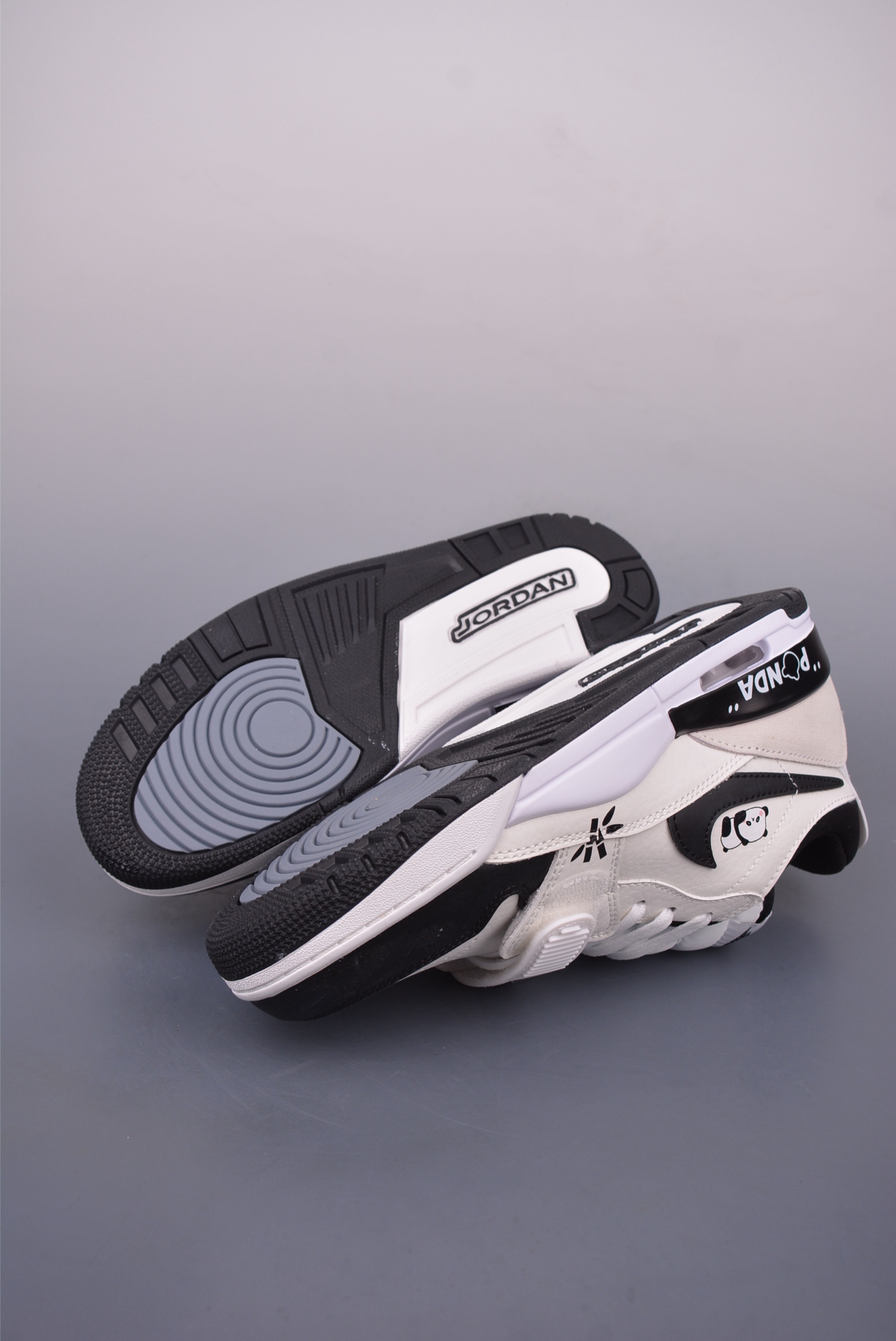 Air Jordan Legacy 312 Low Basketball Shoes White and Black Panda IB4712-161