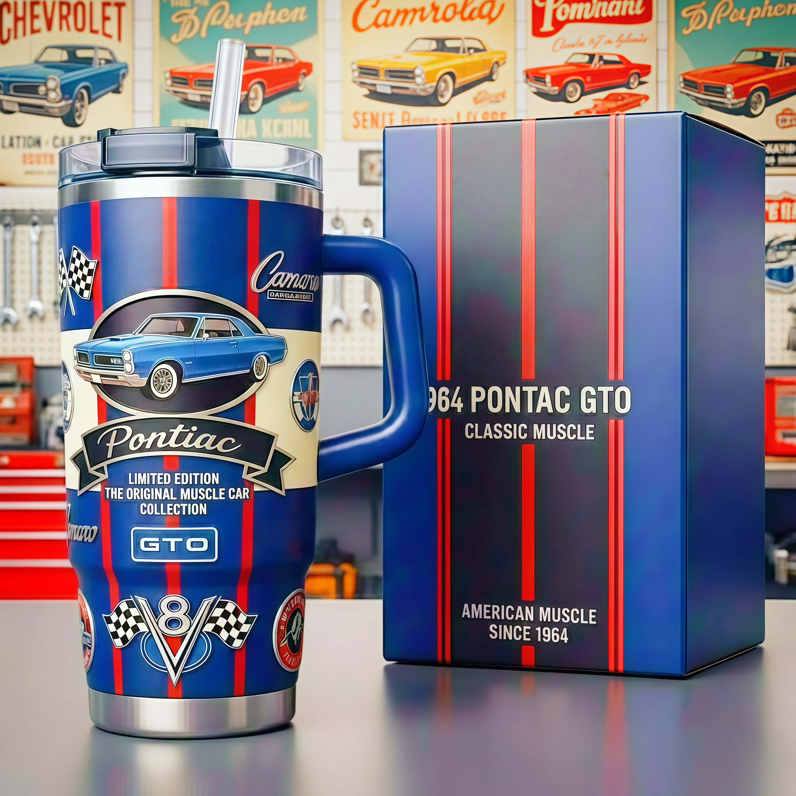 1964 Pontiac GTO Insulated Tumbler