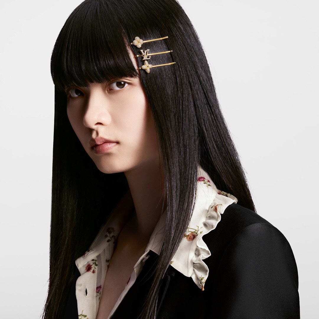Louis Vuitton Three-piece hair clip set