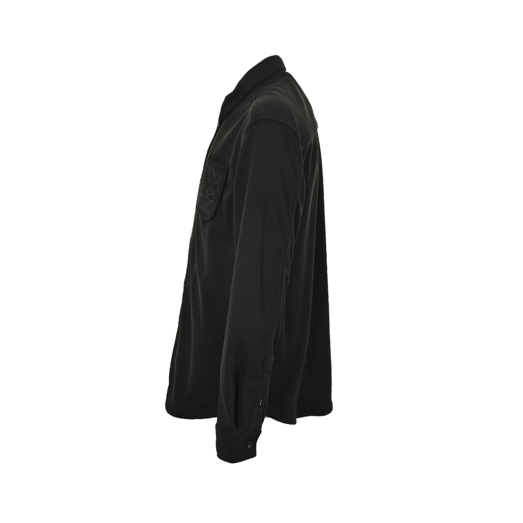 Loewe 24Fw pocket embroidered shirt jacket