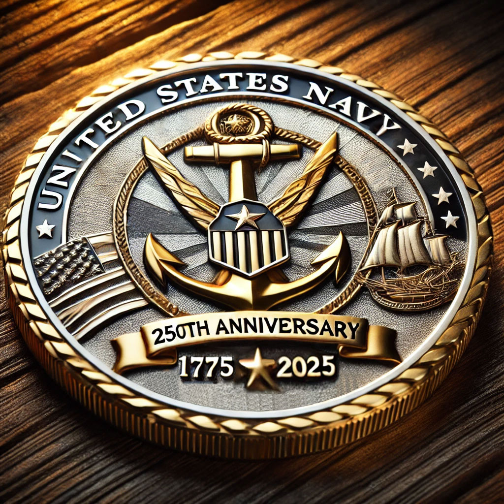 US Military 250th Anniversary Commemorative Coins