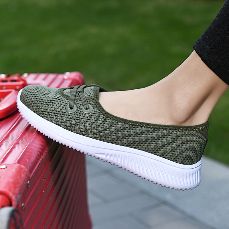 Women Flat Breathable Mesh Sneakers
