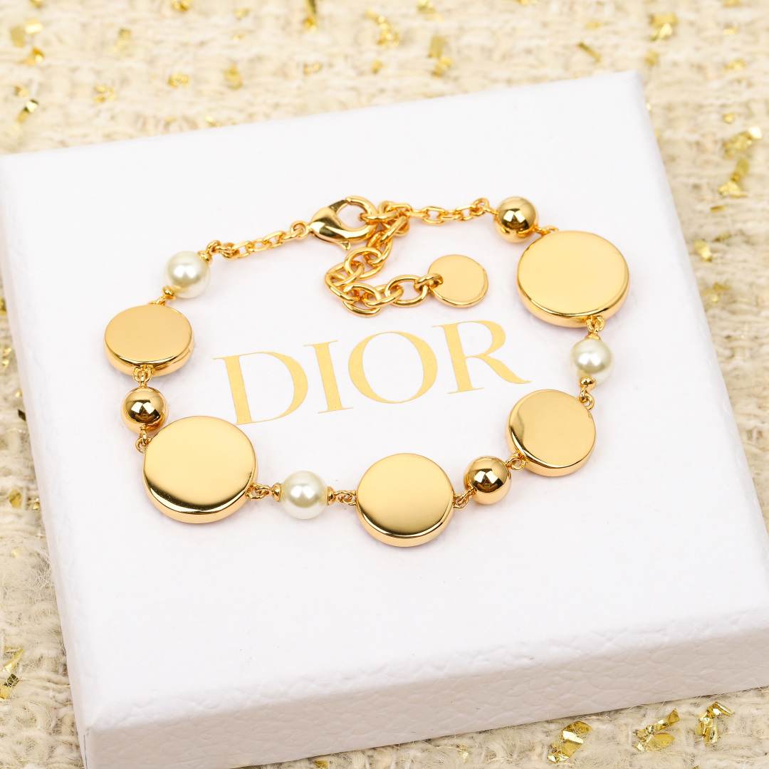 Dior colorful small circle bracelet