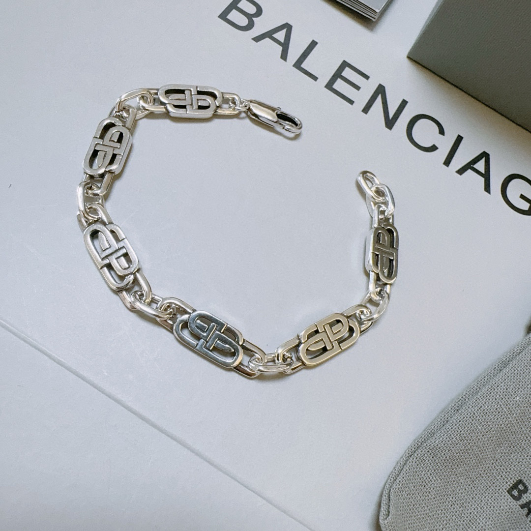 Balenciaga BB chain bracelet