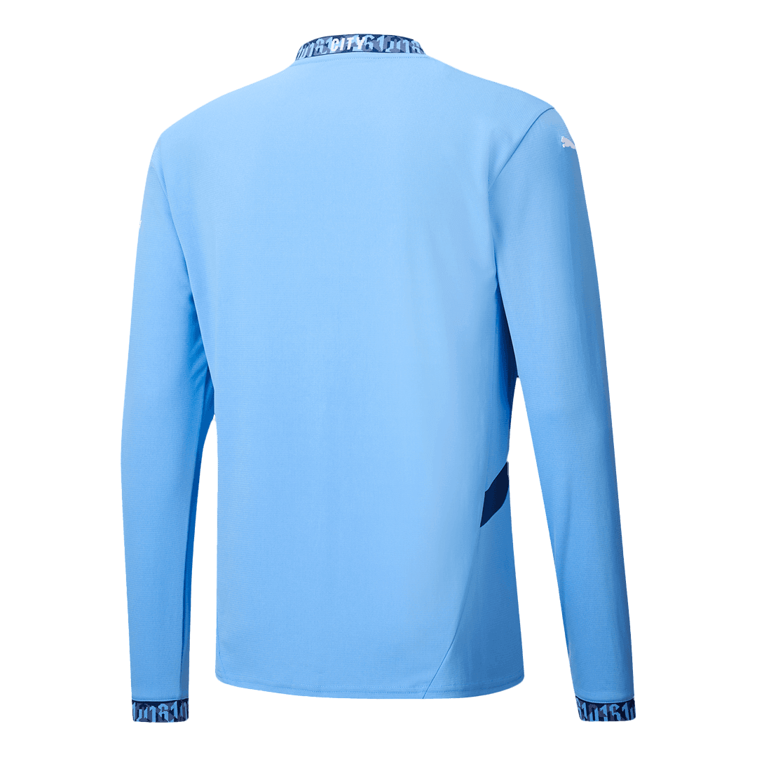 Manchester City 2024/25 Home Long-Sleeve Football Shirt